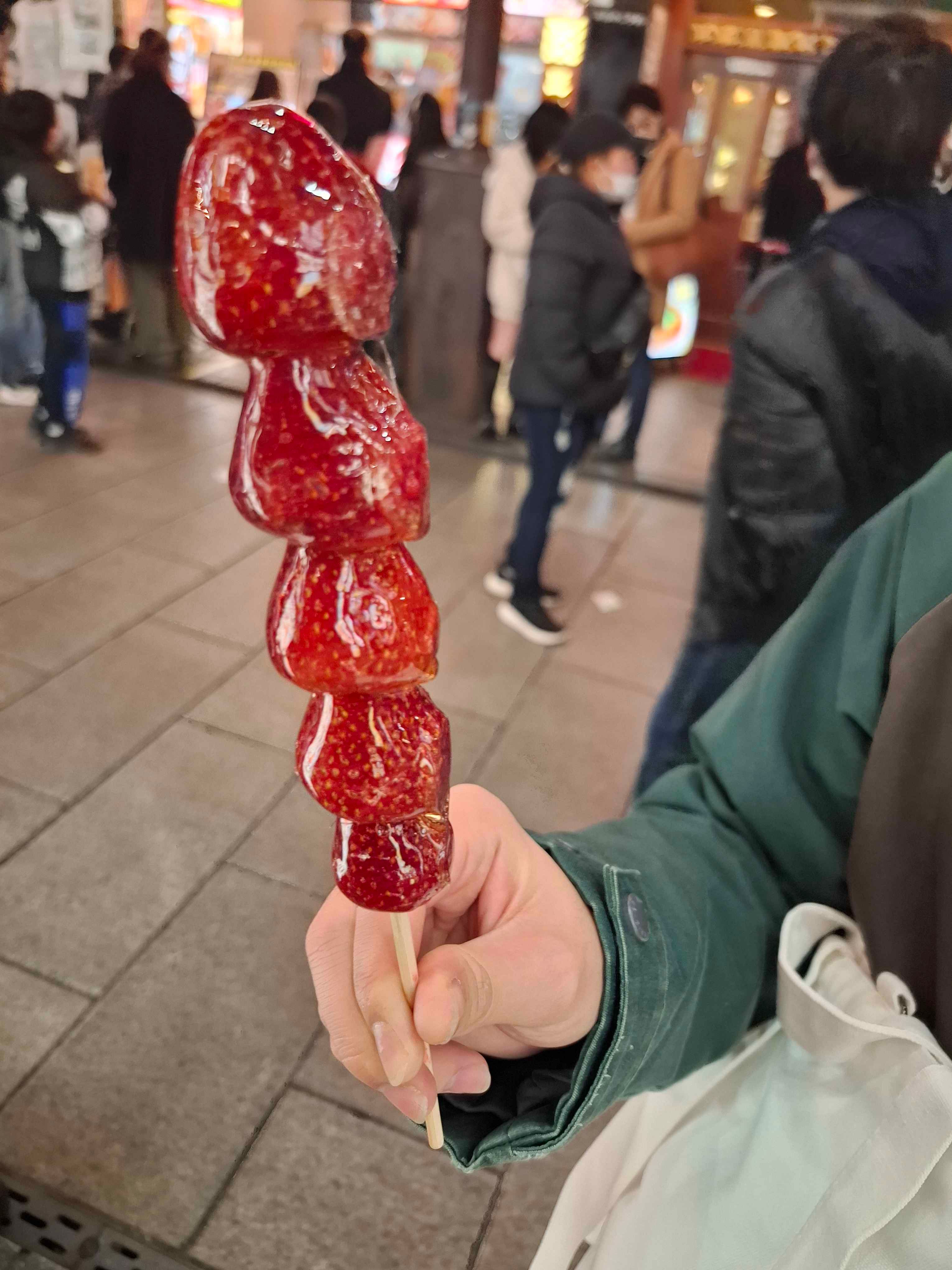 いちご飴