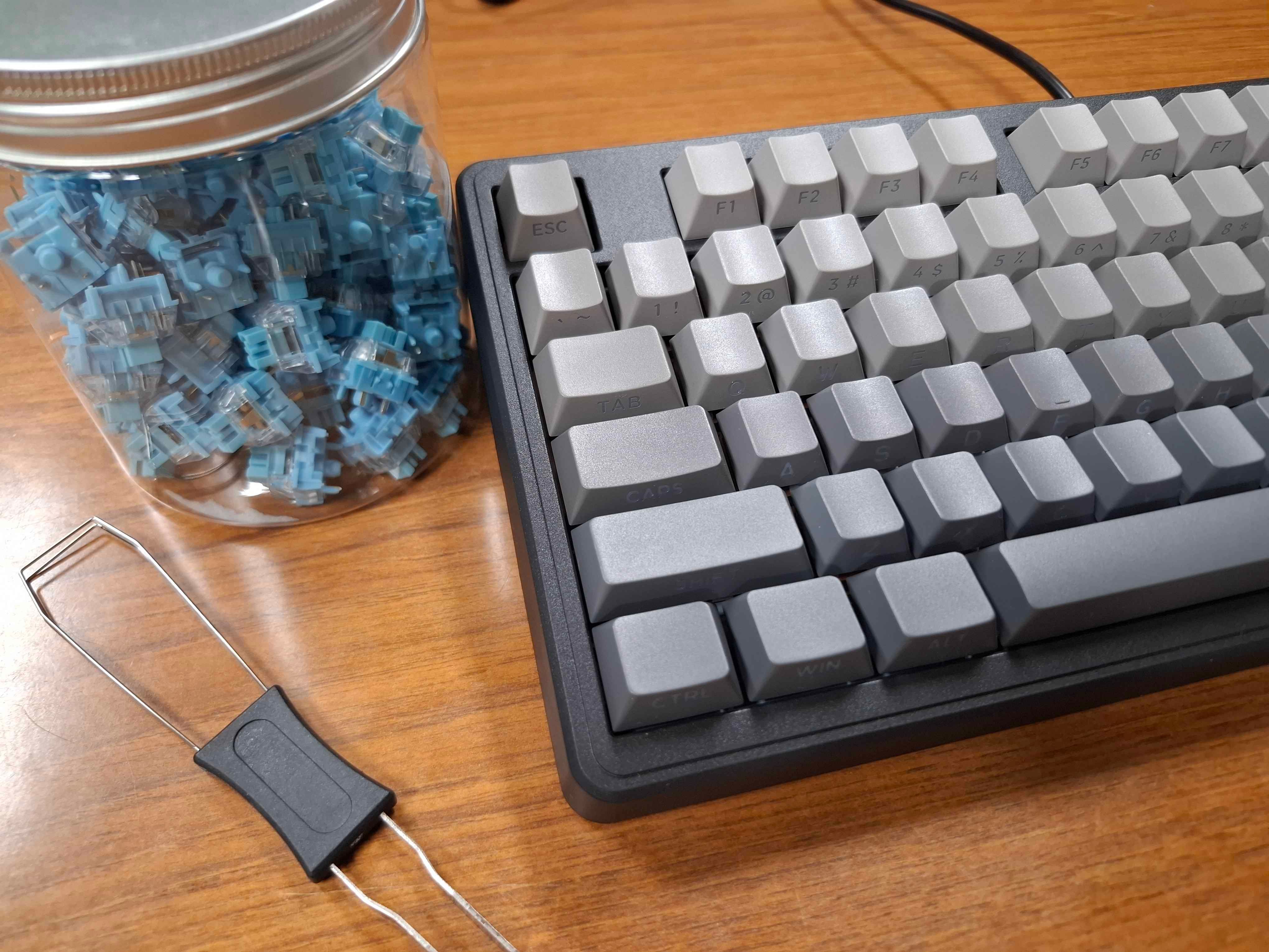 キースイッチ交換作業開始